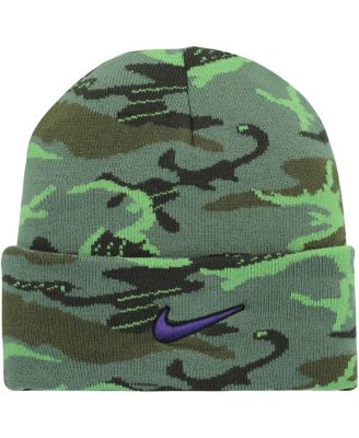 Men's Camo LSU Tigers Veterans Day Cuffed Knit Hat