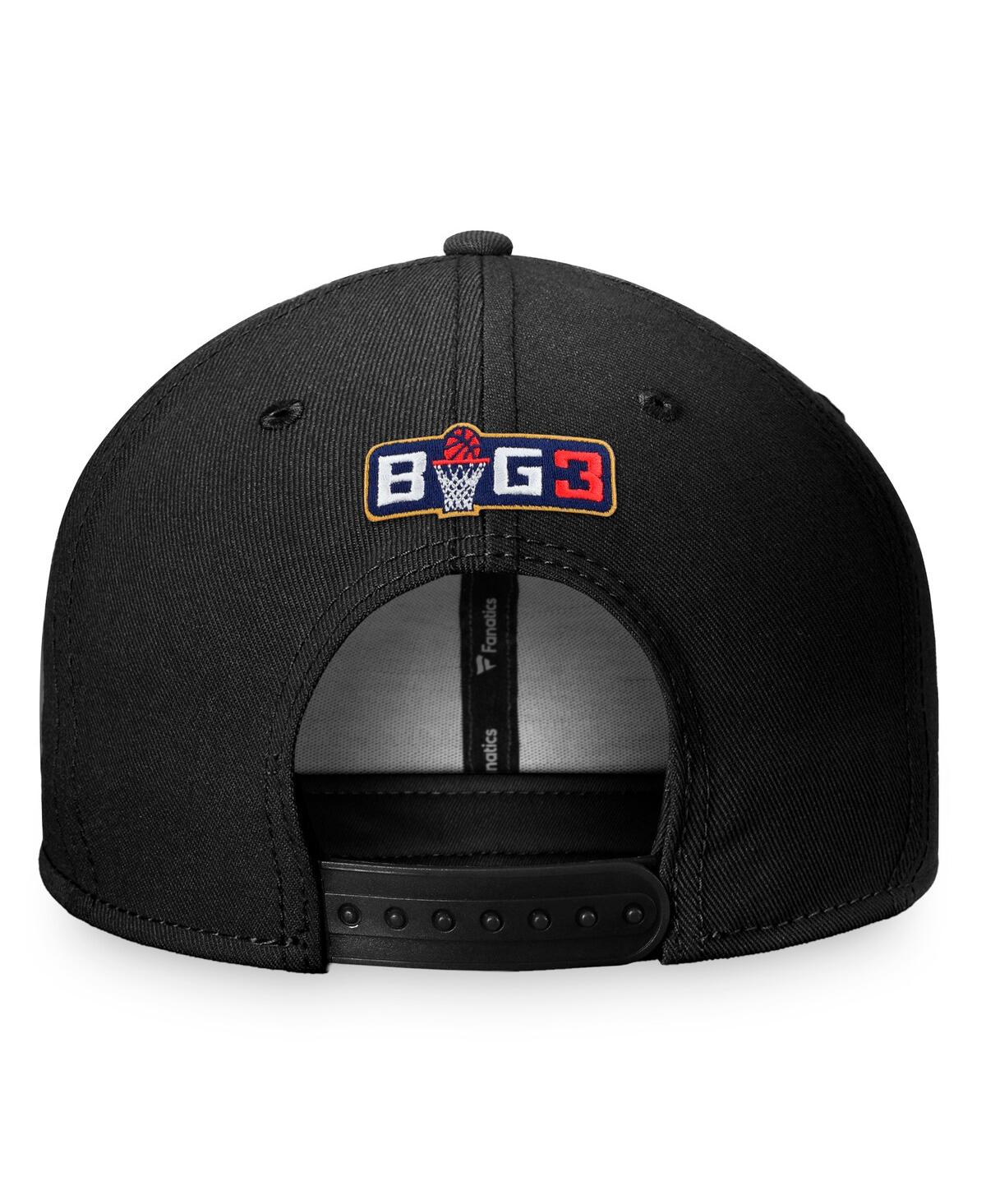 Fanatics Men's  Black Power Core Adjustable Hat In Black