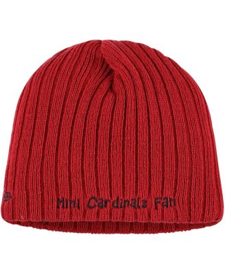 Infant Boys and Girls Cardinal Arizona Cardinals Mini Fan Beanie