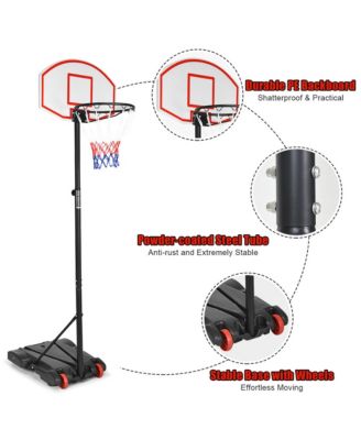 Portable Height Adjustable Basketball Hoop for Kids