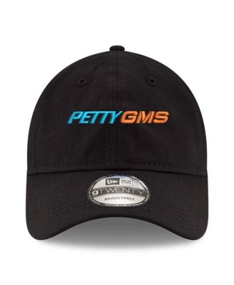 Men's Black Petty GMS Motorsports Enzyme Washed 9TWENTY Adjustable Hat