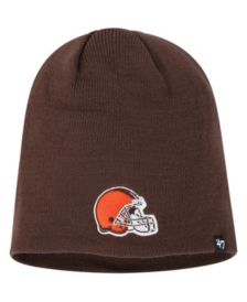 Men's New Era Brown/Orange Cleveland Browns Team Banded 39THIRTY Flex Hat