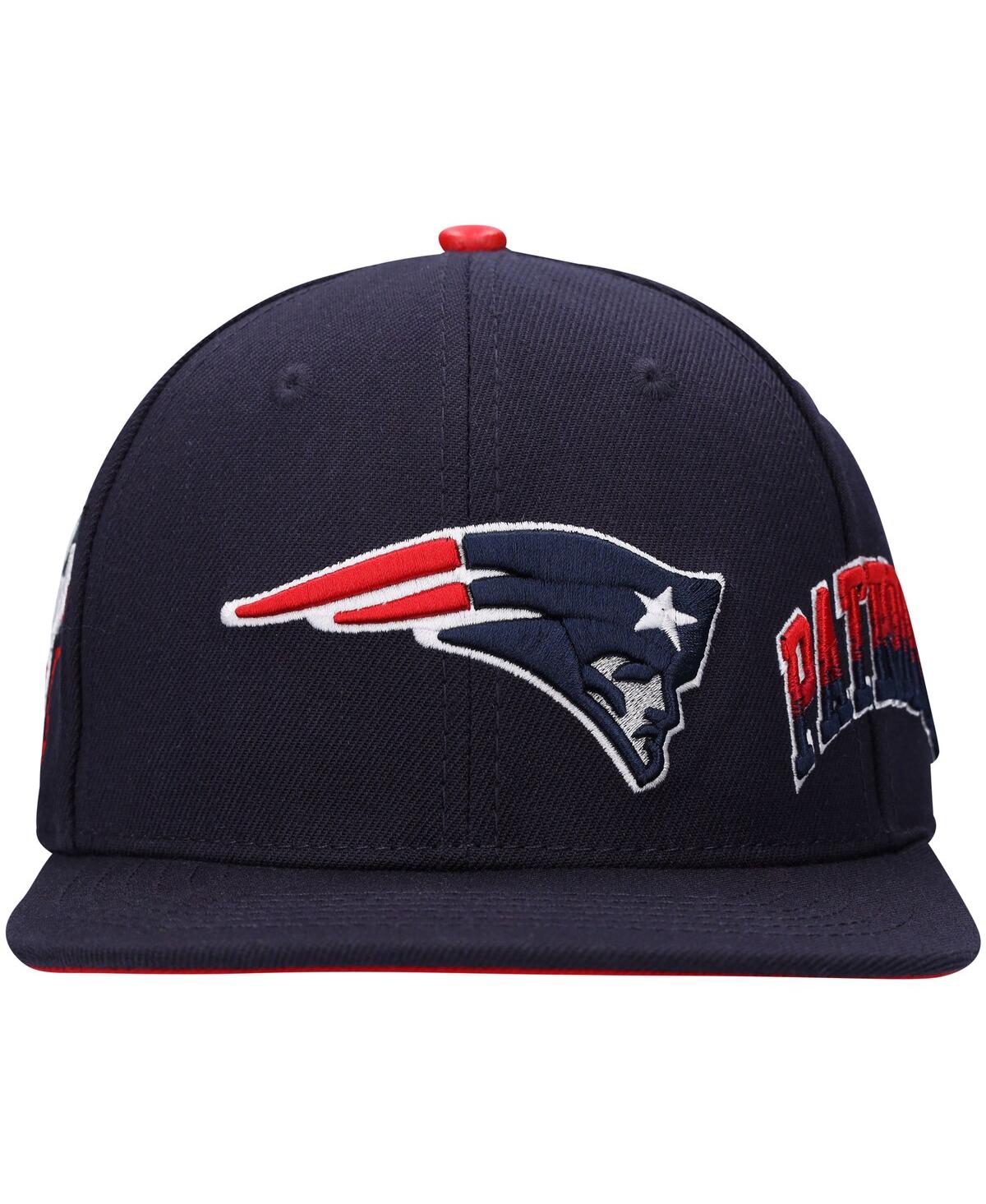 Shop Pro Standard Men's  Navy New England Patriots Hometown Snapback Hat
