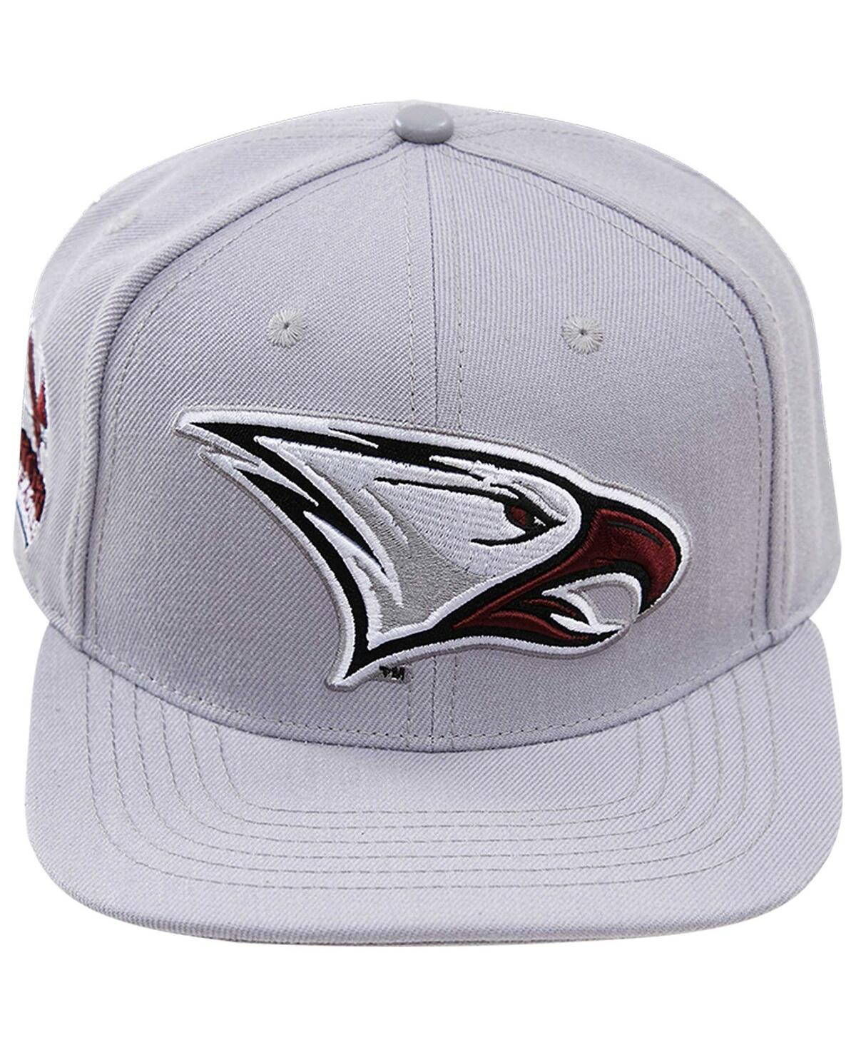 Shop Pro Standard Men's  Gray North Carolina Central Eagles Evergreen Mascot Snapback Hat