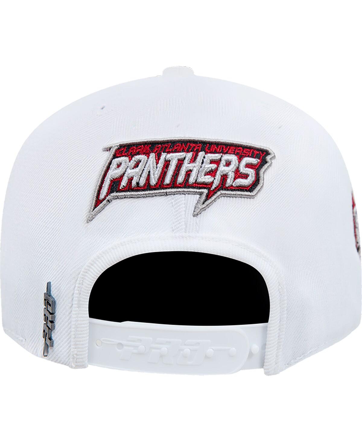 PRO STANDARD MEN'S PRO STANDARD WHITE CLARK ATLANTA UNIVERSITY PANTHERS EVERGREEN WOOL SNAPBACK HAT 