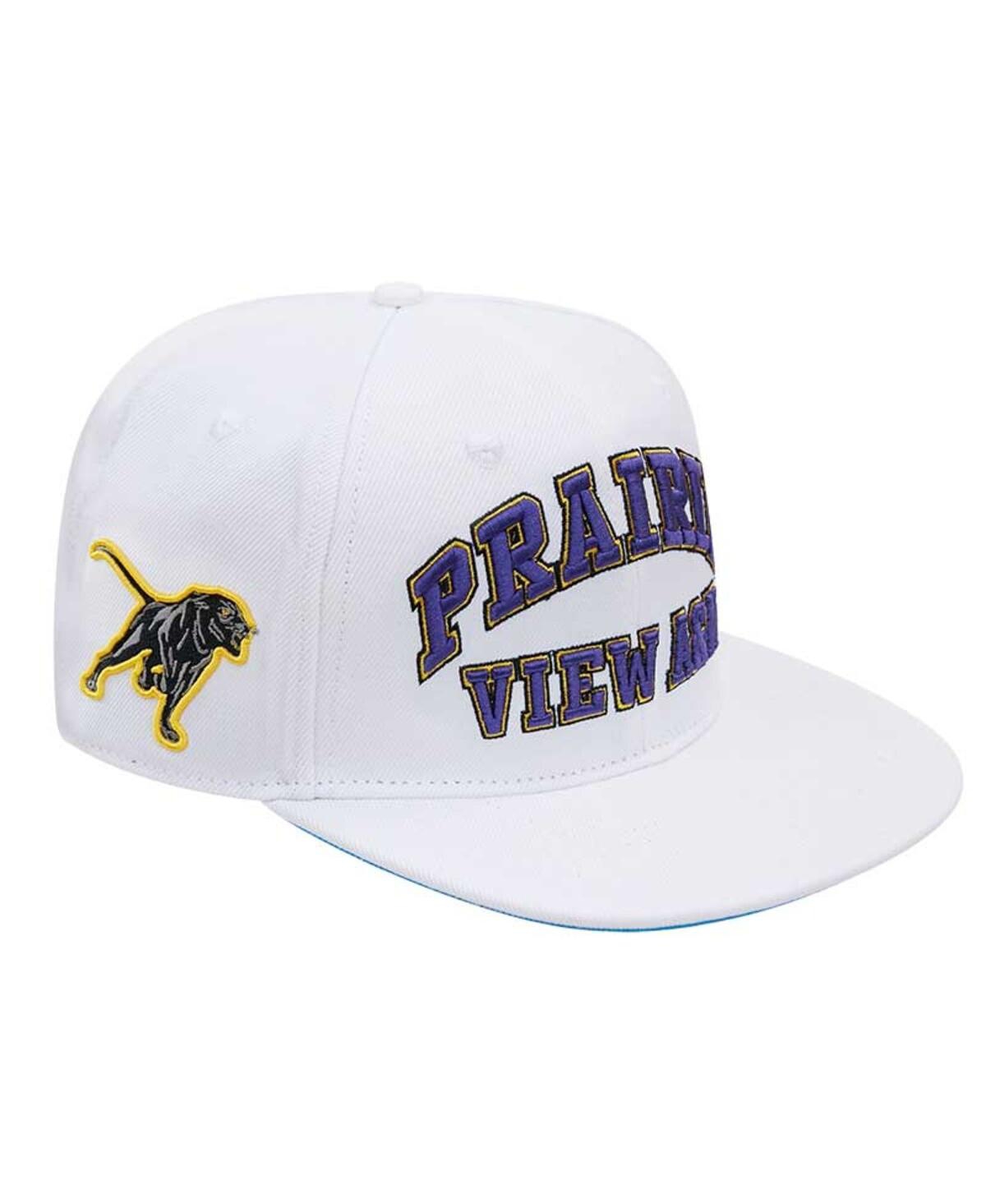 Shop Pro Standard Men's  White Prairie View A&m Panthers Evergreen Wool Snapback Hat
