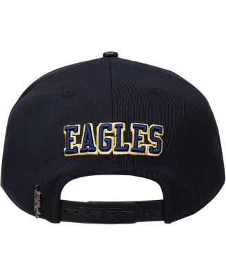Men's Black Coppin State Eagles Arch Over Logo Evergreen Snapback Hat