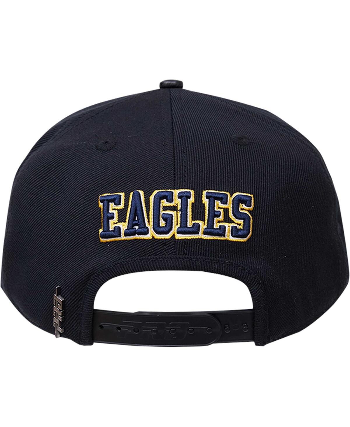 Pro Standard Black Coppin State Eagles Arch Over Logo Evergreen Snapback Hat In Black