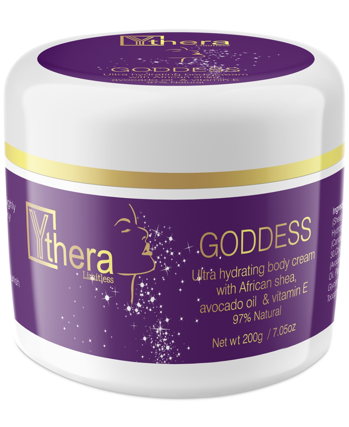 Goddess Ultra Hydrating Body Cream, 7.05 oz.