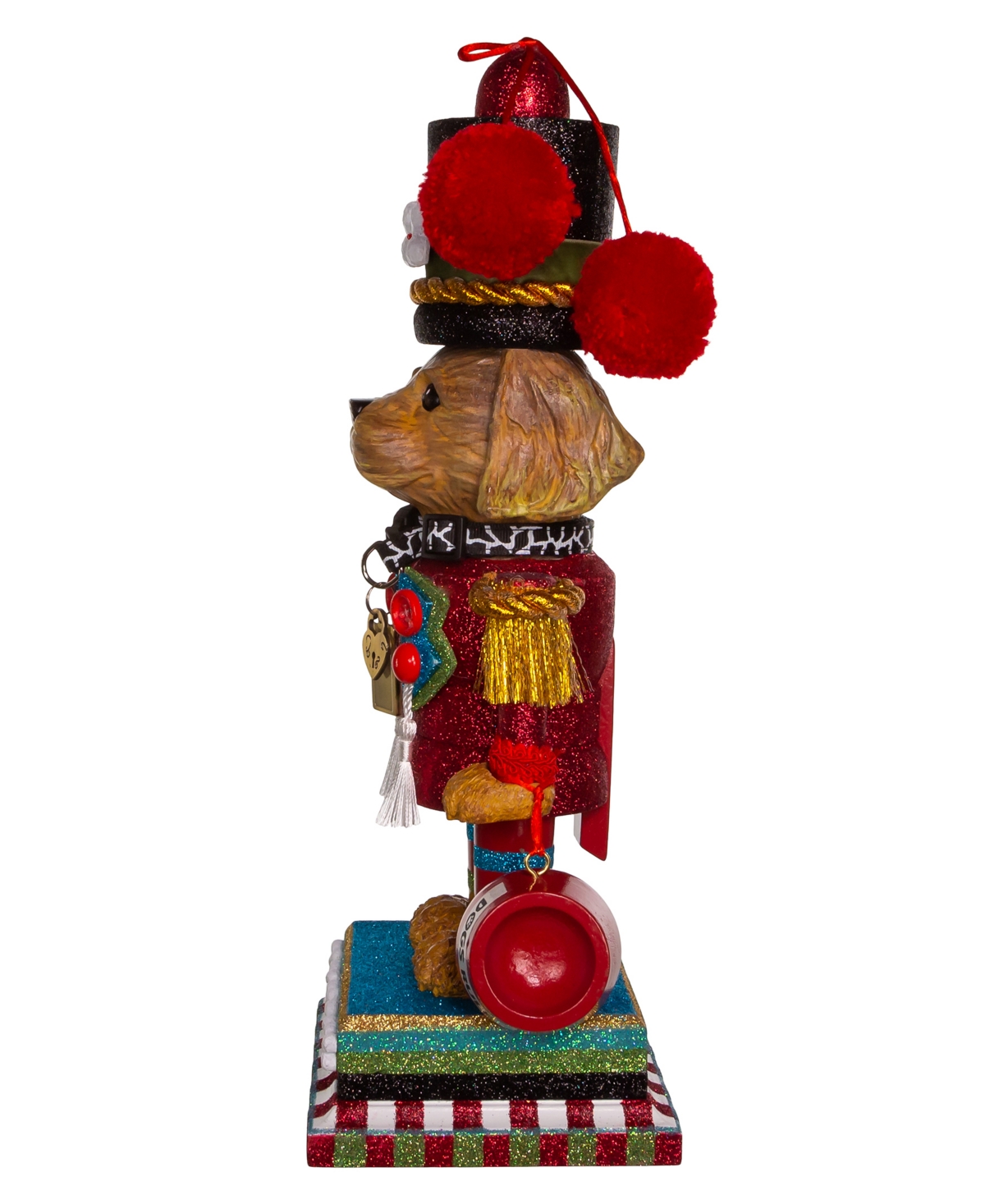 Kurt Adler 15" Hollywood Dogs Rule Nutcracker In Multicolored