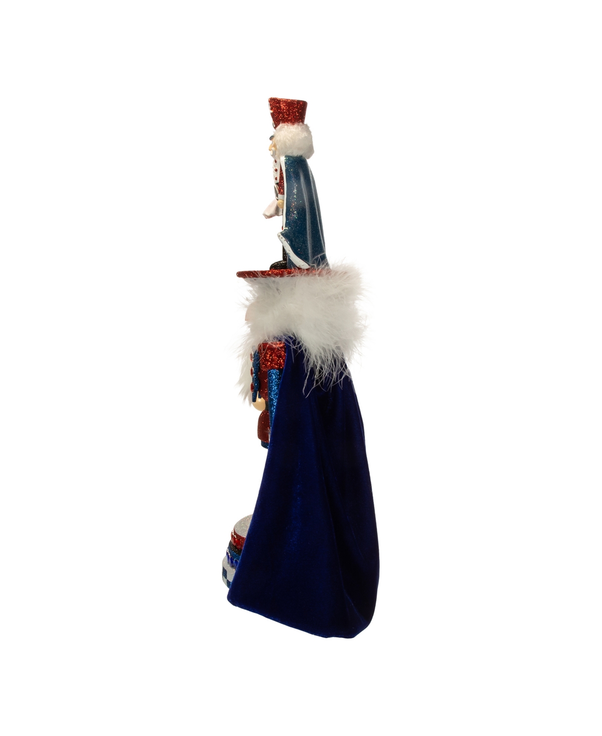 Kurt Adler 18" Hollywood Clara With Nutcracker Prince Nutcracker In Multicolored