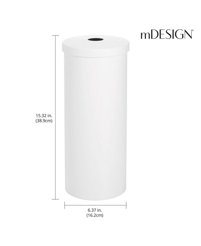 mDesign 3 Roll Toilet Paper Stand Holder for Bathroom Storage Macy's