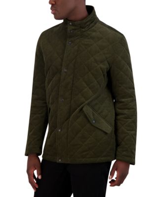 Cole Haan - Men's Diamond-Quilted Corduroy Jacket