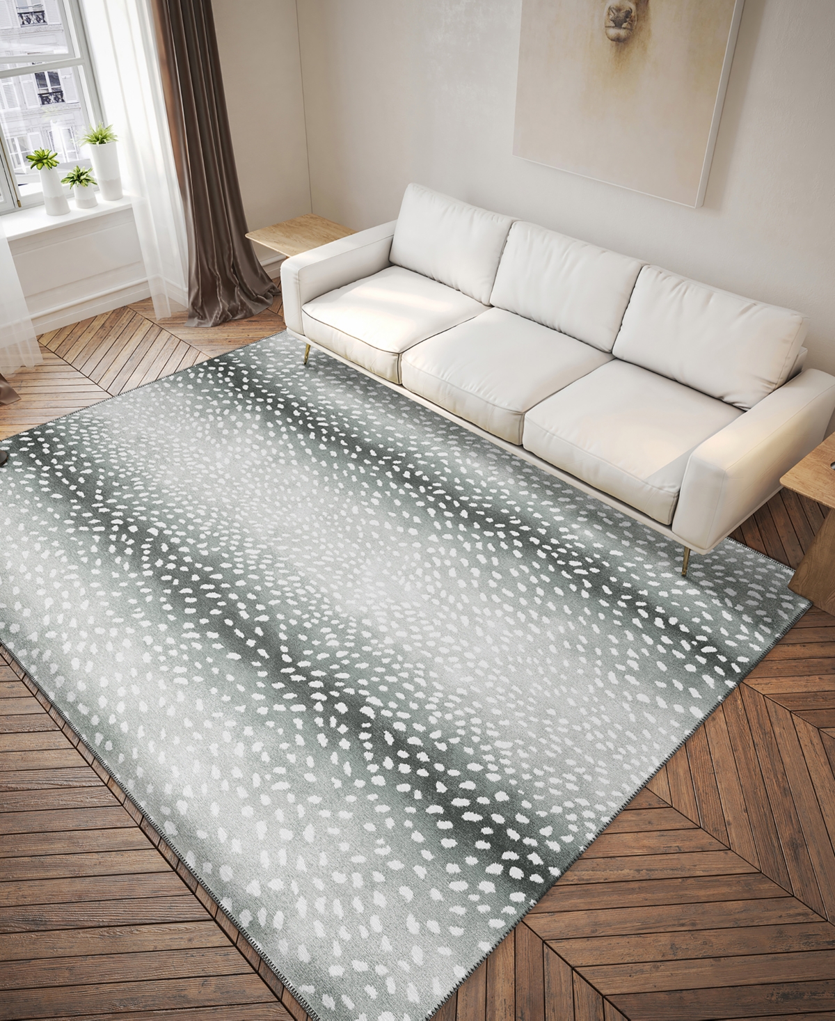 Addison Safari Outdoor Washable ASF33 Area Rug