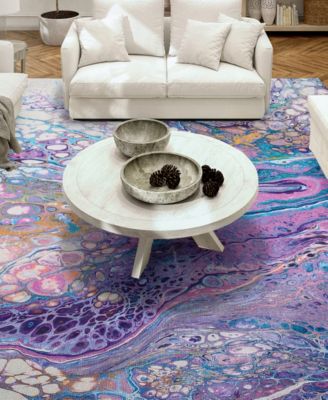 Addison Karina Outdoor Washable AKC49 3' x 5' Area Rug - Macy's