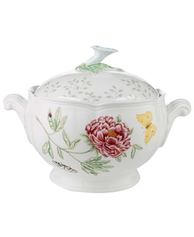 Lenox "Butterfly Meadow" Covered Casserole - Dinnerware