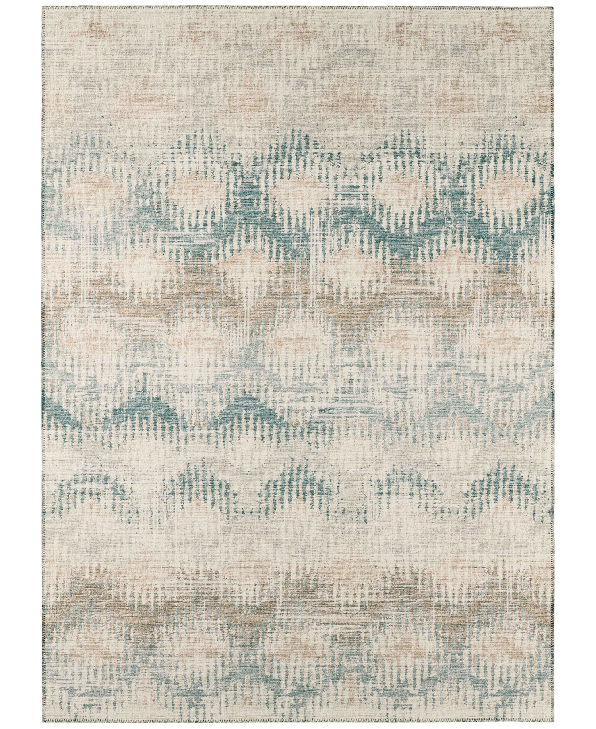 Addison Bravado Outdoor Washable ABV39 9' x 12' Area Rug - Ivory