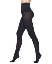 Hue Women's Mid-Rise Sparkle Tux Denim Leggings - Macy's