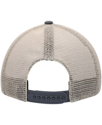 Men's Charcoal, Natural Washington Commanders 90th Season MVP Trucker Snapback Hat