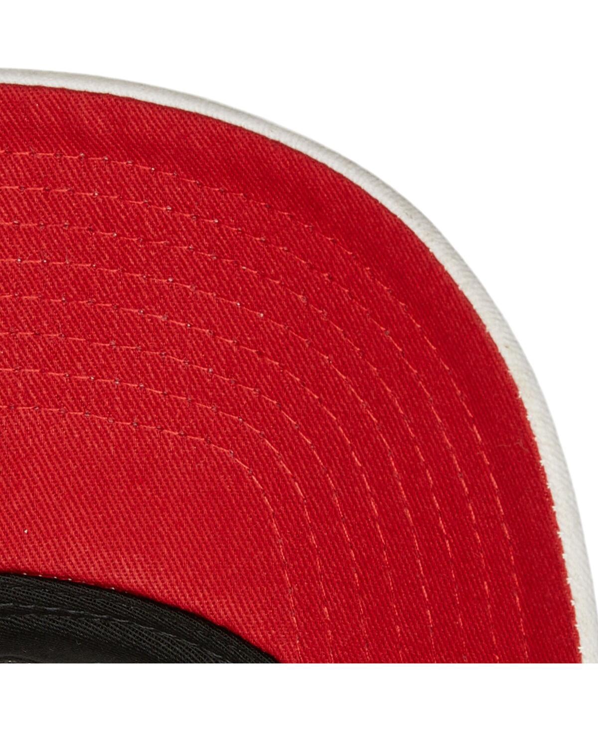Mitchell & Ness Men's  White Chicago Bulls Hardwood Classics All In Retro Snapback Hat In White