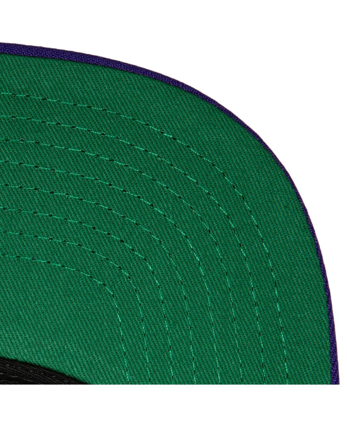 Mitchell & Ness Men's  Purple Phoenix Suns Champ Stack Snapback Hat In Purple