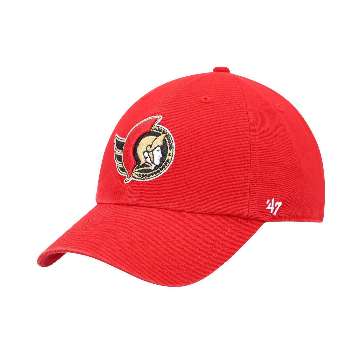 Men's Red Ottawa Senators Team Clean Up Adjustable Hat