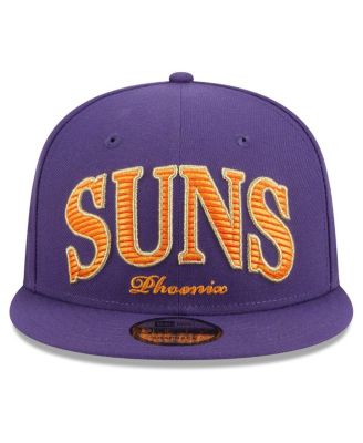 Men's Purple Phoenix Suns Golden Tall Text 9FIFTY Snapback Hat