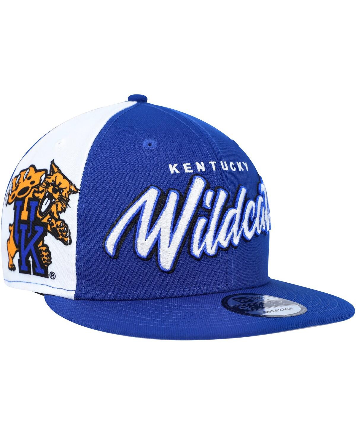 Shop New Era Men's  Royal Kentucky Wildcats Outright 9fifty Snapback Hat