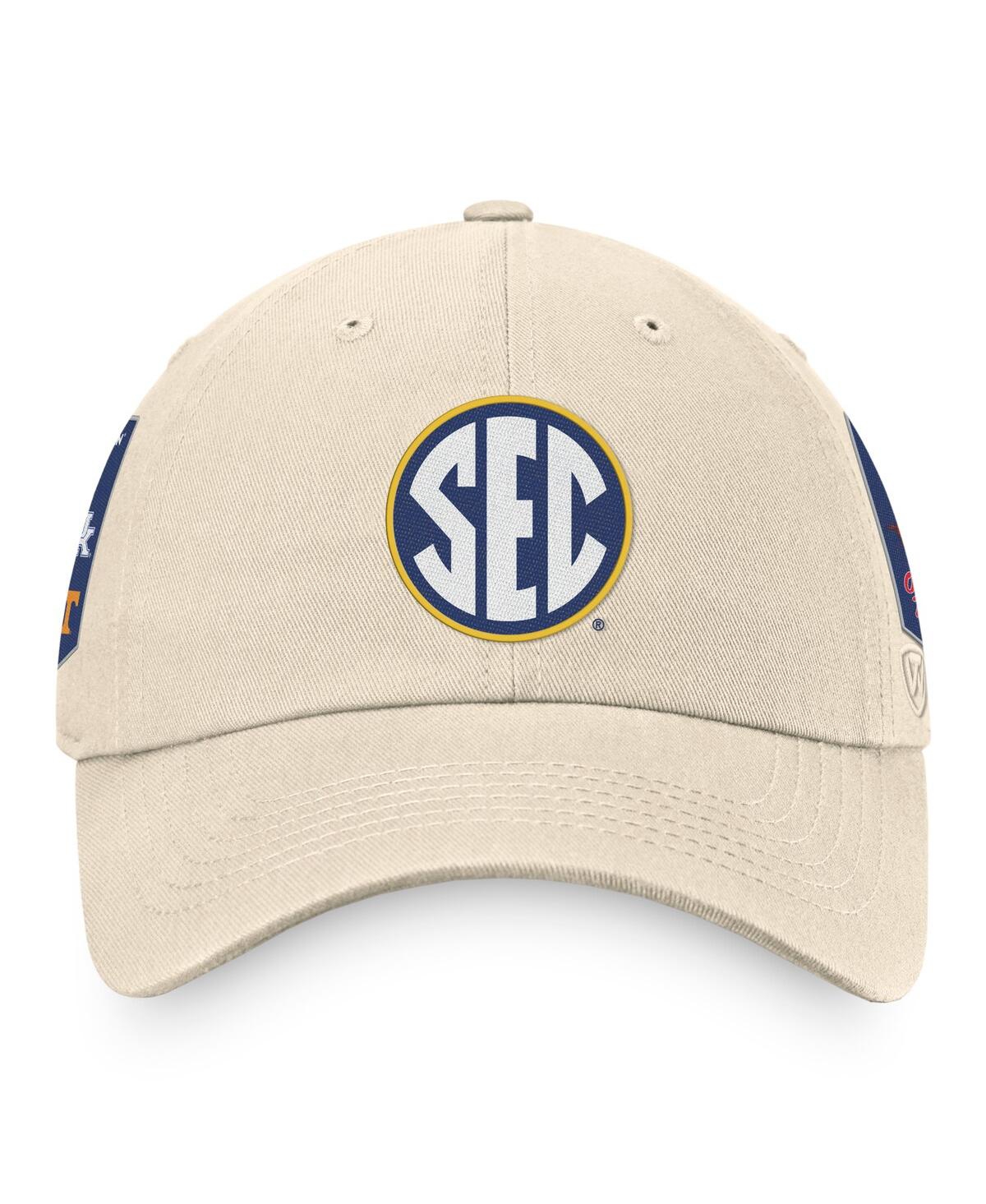 Top Of The World Natural Sec Banner Adjustable Hat In Natural