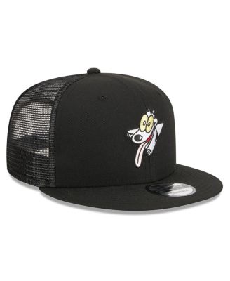 Men's Black Rocko's Modern Life Spunky Trucker 9FIFTY Snapback Hat