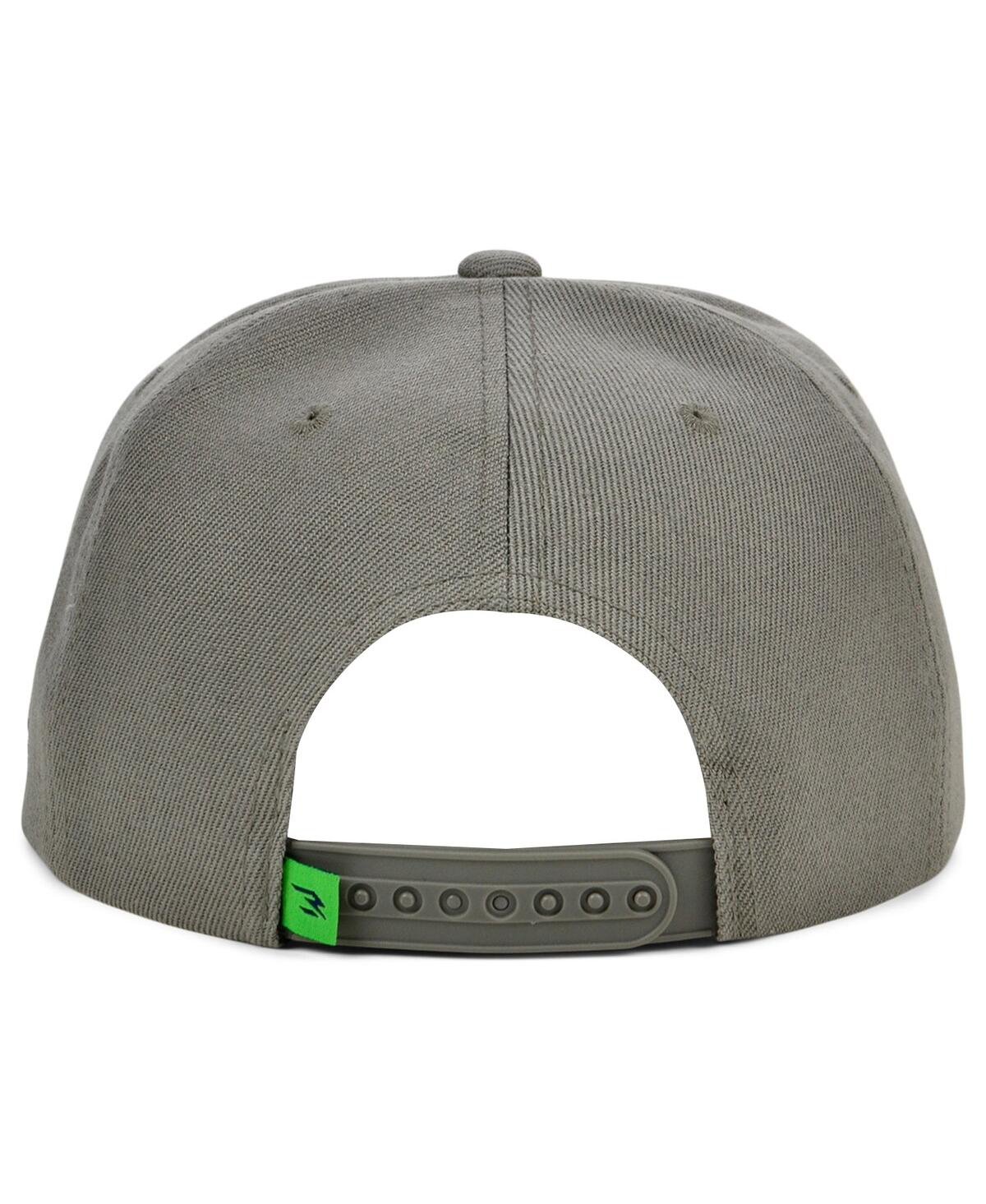 Shop Nike 3brand By Russell Wilson Men's Gray, Navy  Fashion Snapback Adjustable Hat In Gray,navy