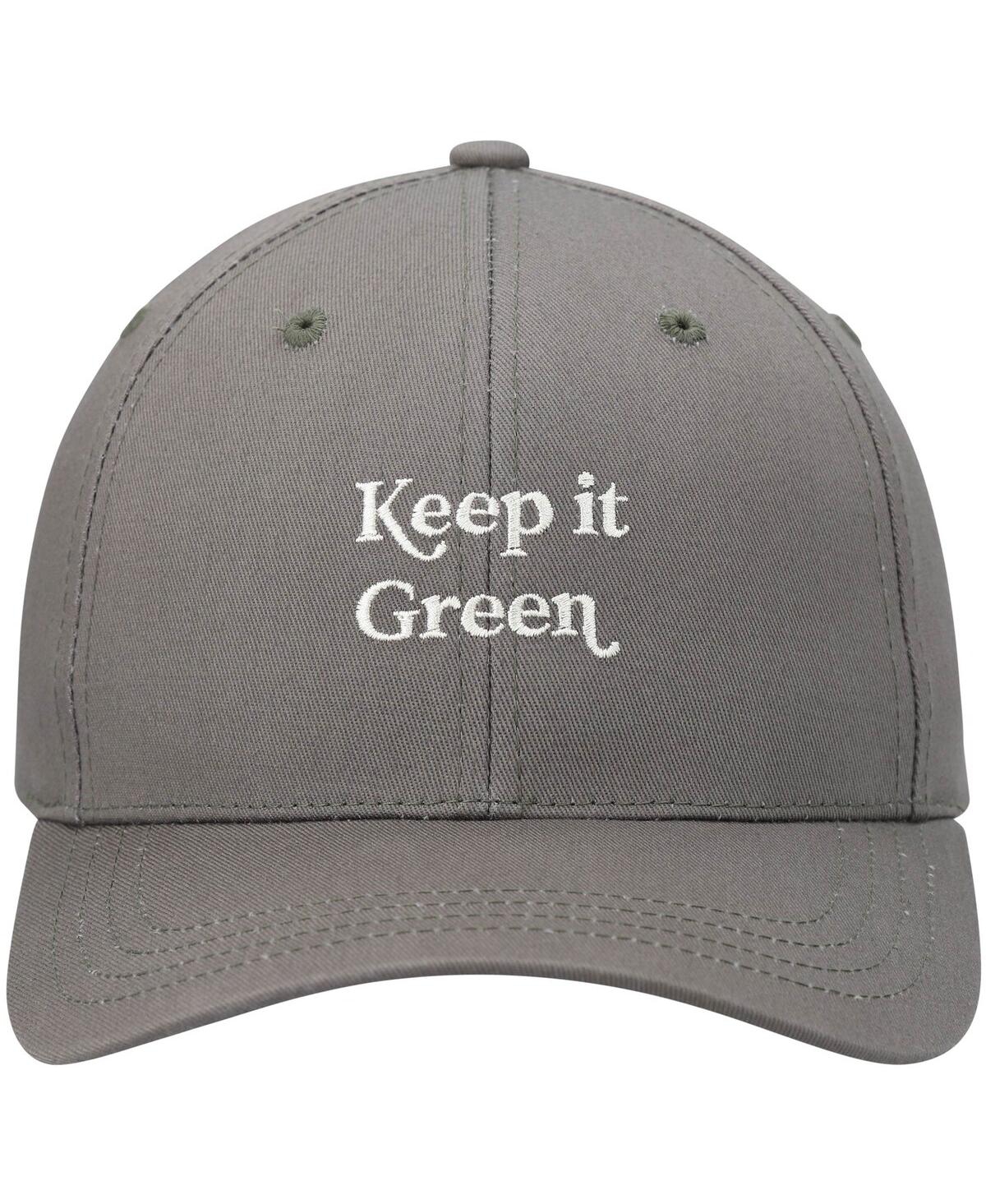Shop Tentree Men's  Olive Keep It Green Elevation Snapback Hat