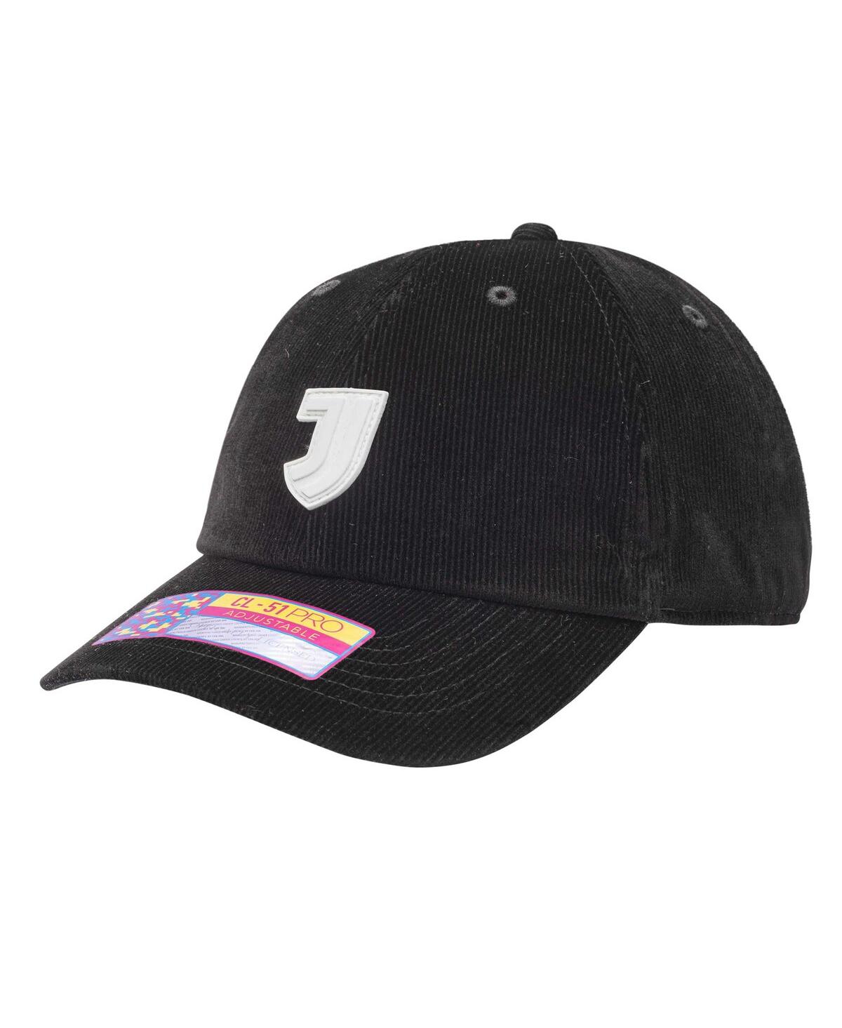 Fan Ink Men's Black Juventus Casuals Classic Adjustable Hat