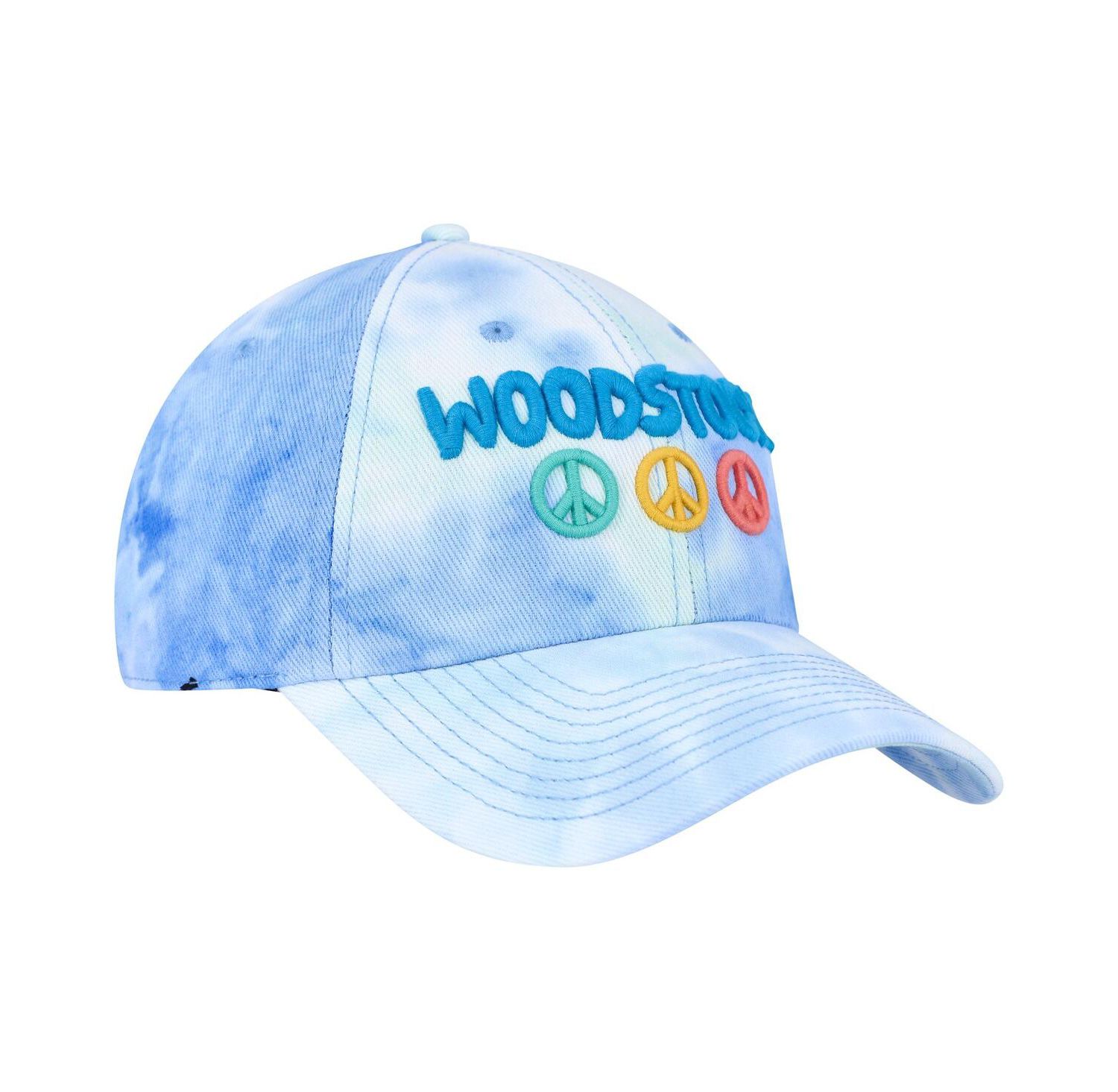 Men's and Women's Blue Woodstock Ballpark Adjustable Hat