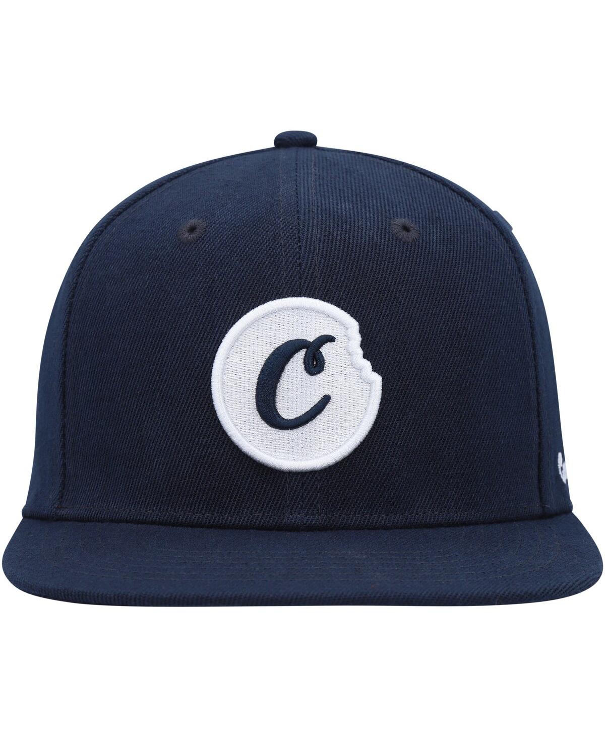 Shop Cookies Men's  Navy C-bite Snapback Hat