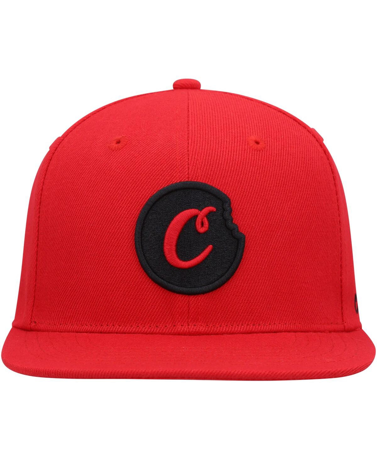 Shop Cookies Men's  Red C-bite Snapback Hat