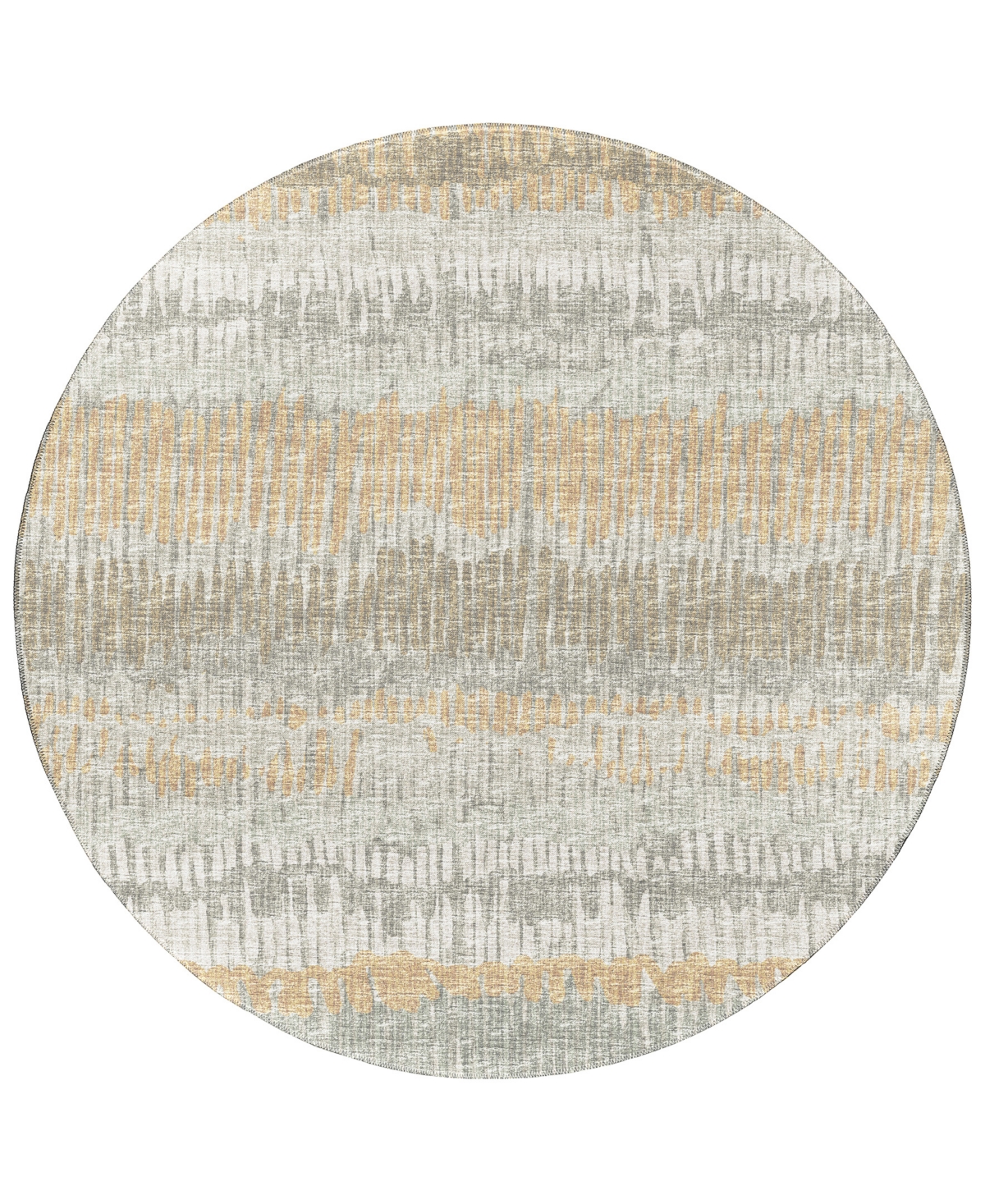 Addison Rylee Outdoor Washable ARY34 8' x 8' Round Area Rug - Sage