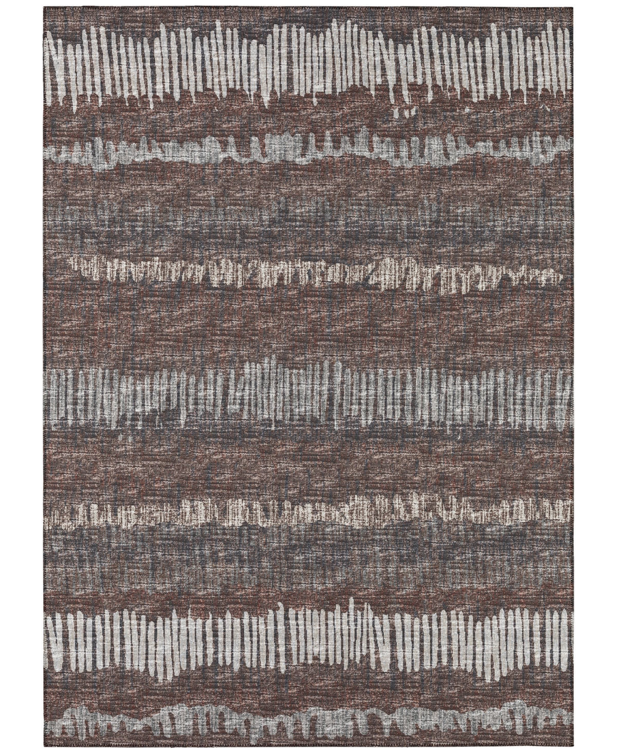 Addison Rylee Outdoor Washable ARY34 10' x 14' Area Rug - Brown