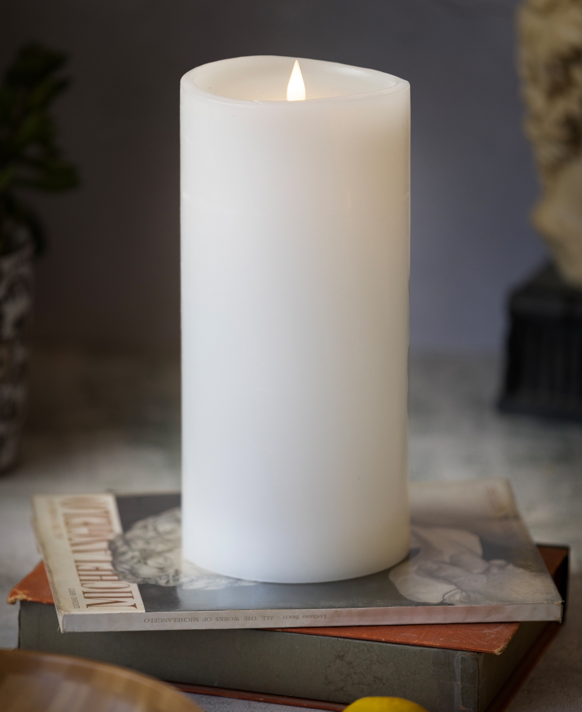 Seasonal Classic Motion Flameless Candle 4 x 6