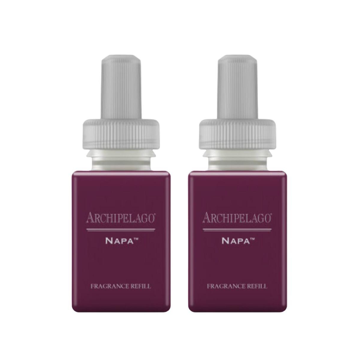 and Archipelago - Napa - Fragrance for Smart Home Air Diffusers - Room Freshener - Aromatherapy Scents for Bedrooms & Living Rooms - 2 Pack