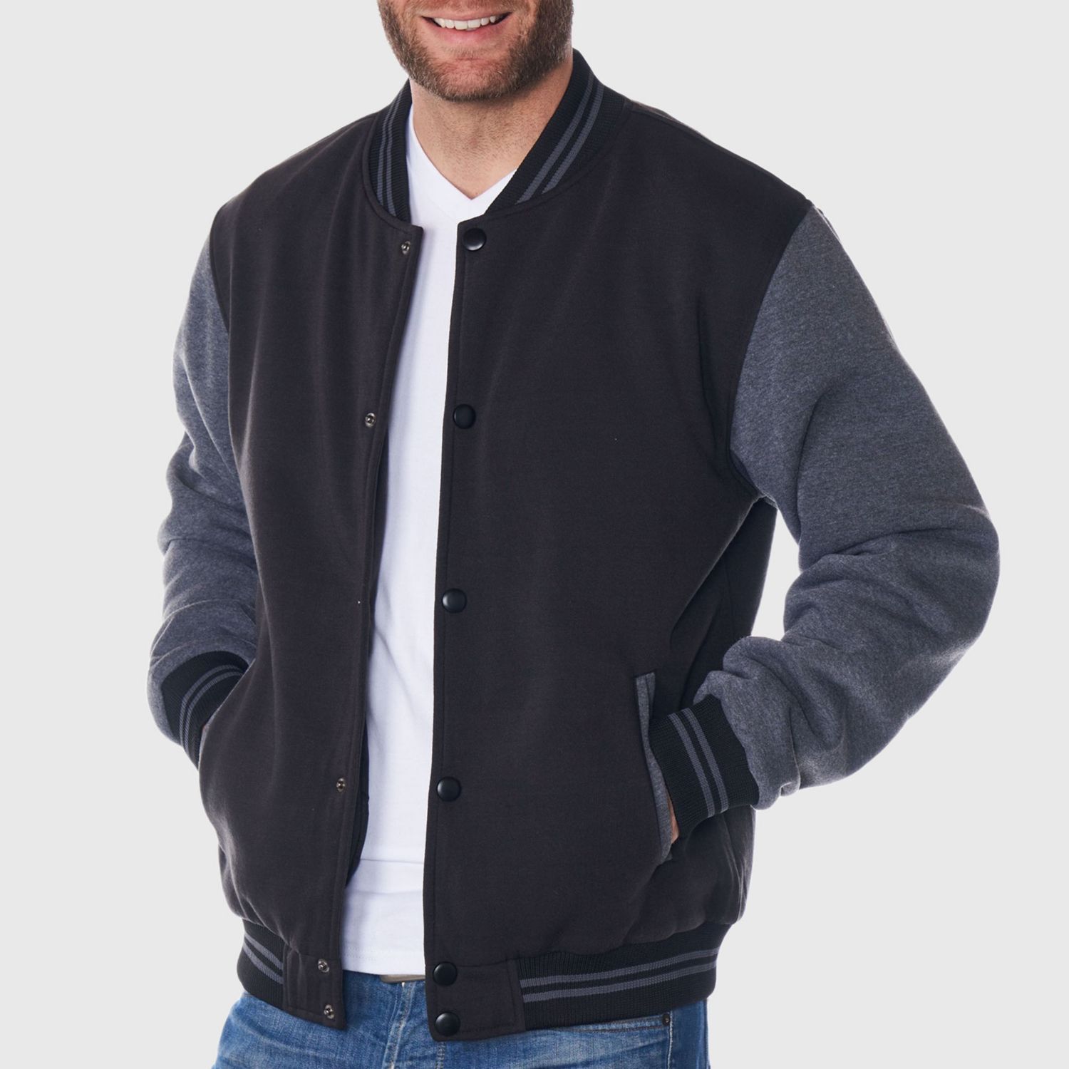Men's Tyler Varsity Baseball Jacket Casual Letterman Bomber Jacket