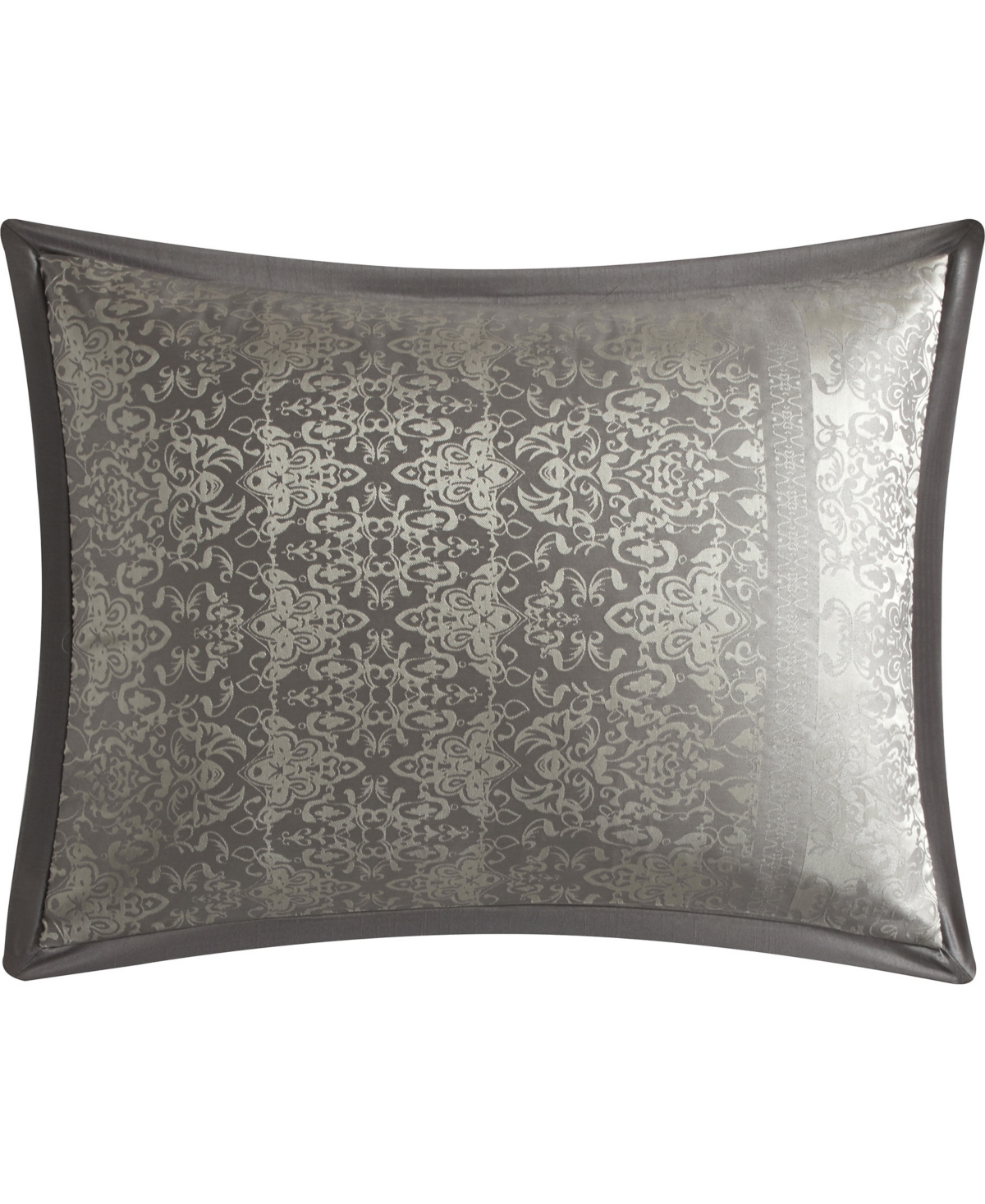 Stratford Park Arabesque 8-piece Comforter Set, King In Silver-tone And Gray
