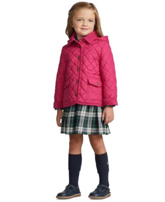 Ralph lauren quilted jacket toddler girl online