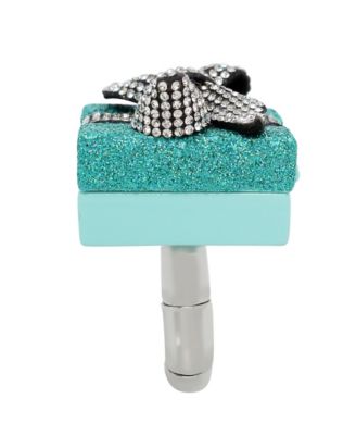 Betsey Johnson Faux Stone Present Cocktail Ring