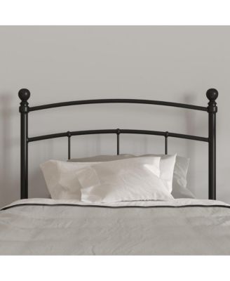 Kildare Twin Metal Headboard Contemporary Arched Headboard With Adjustable Rail Slots