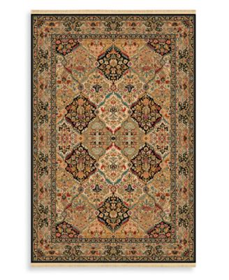 Karastan - Area Rug, Original  724 Empress Kirman Black 4'3"x6'