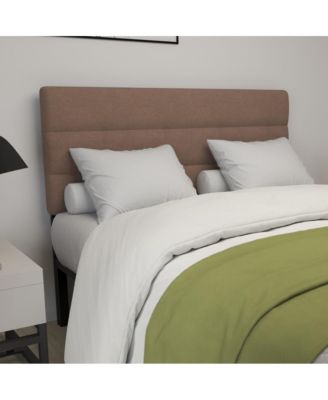 Coppola Queen size Metal Frame Tufted Upholstery And Powder Coated Headboard