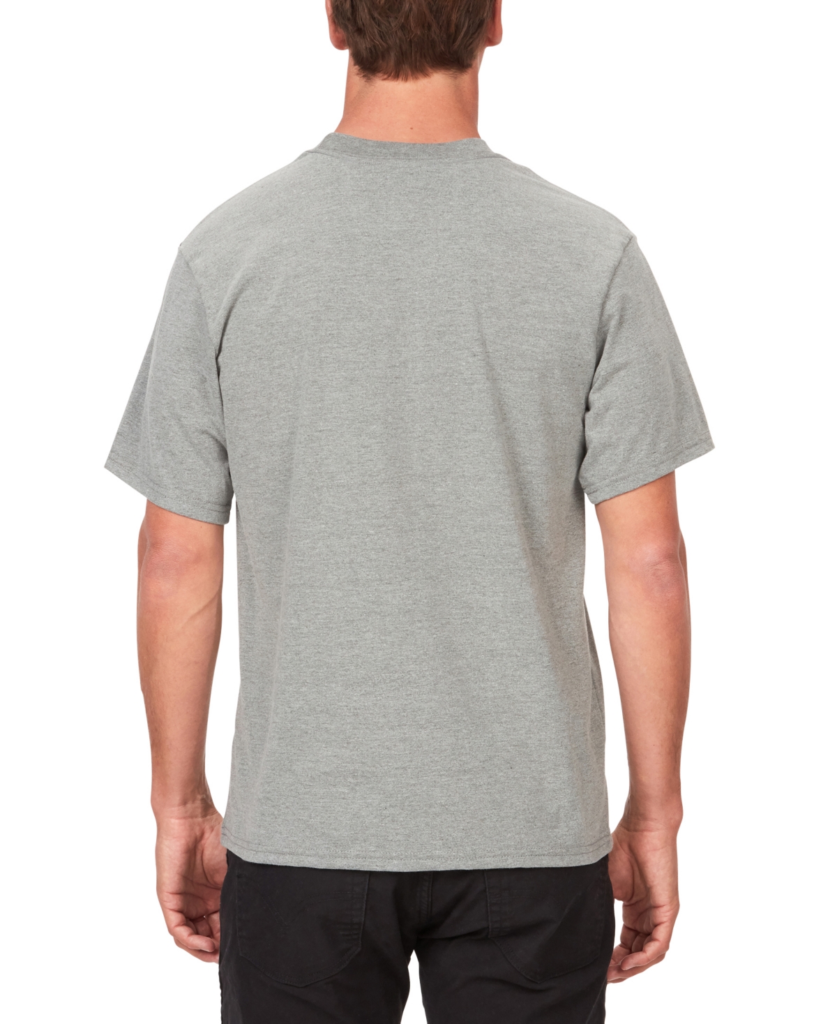 Shop Marmot Men's Coastal Logo Graphic Short-sleeve T-shirt In Charcoal Heather