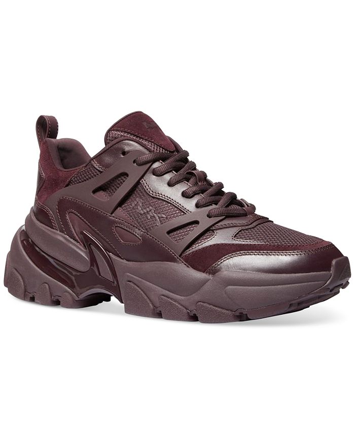 Michael kors sneakers mens brown discount