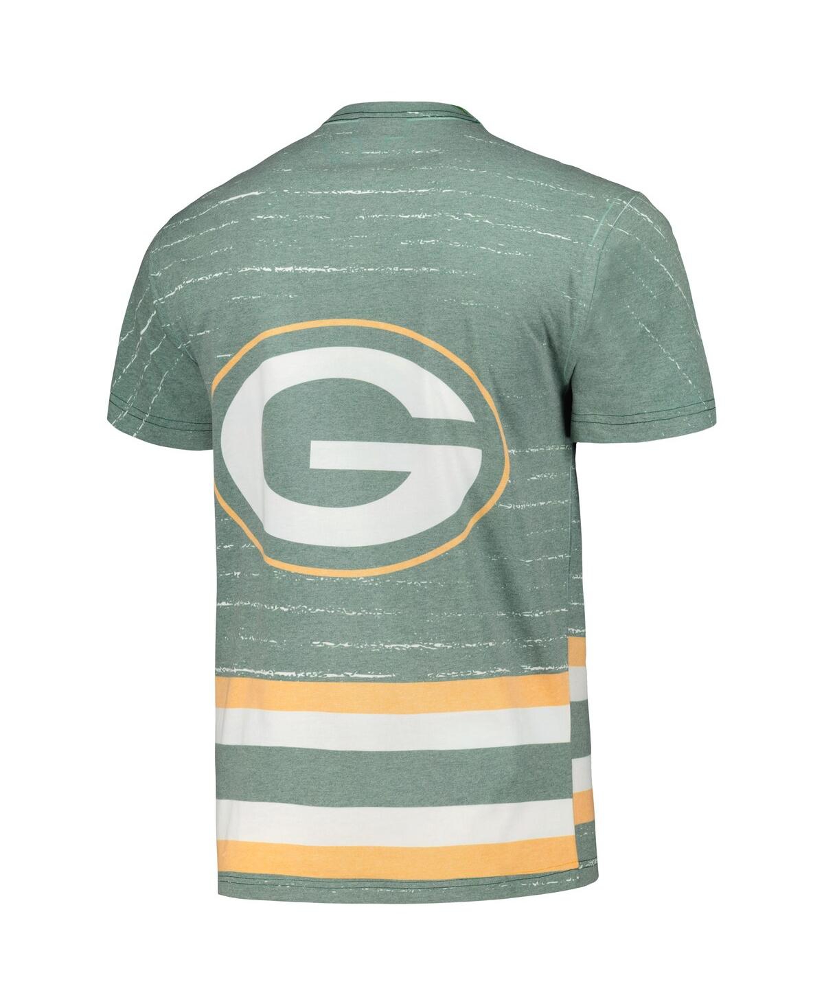 Shop Mitchell & Ness Men's  Green Green Bay Packers Jumbotron 3.0 T-shirt
